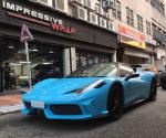 Ferrari 458 Italia by Impressive Wrap 2018 года
